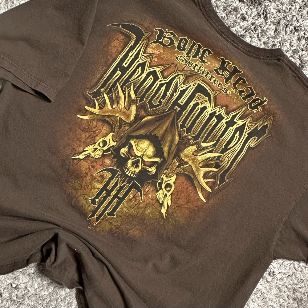 Bonehead Brown Shirt